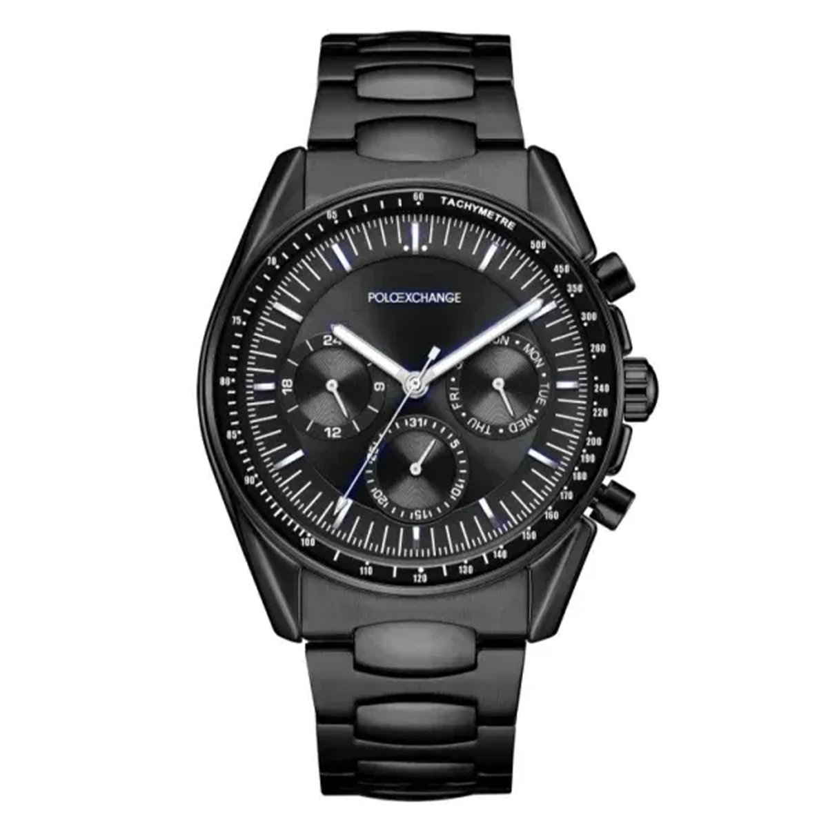 MONTRE POLOEXCHANGE HOMME M.FONCTION ACIER